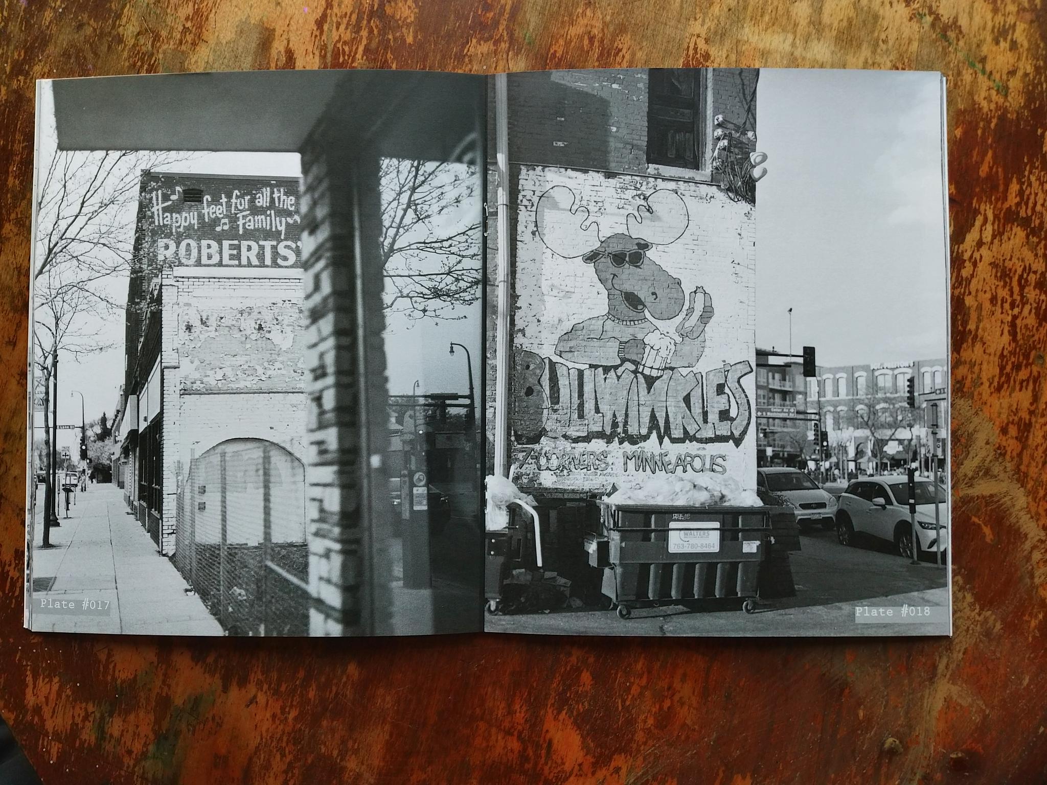 MINN STREETS (B&W) EDITION ISSUE ONE.