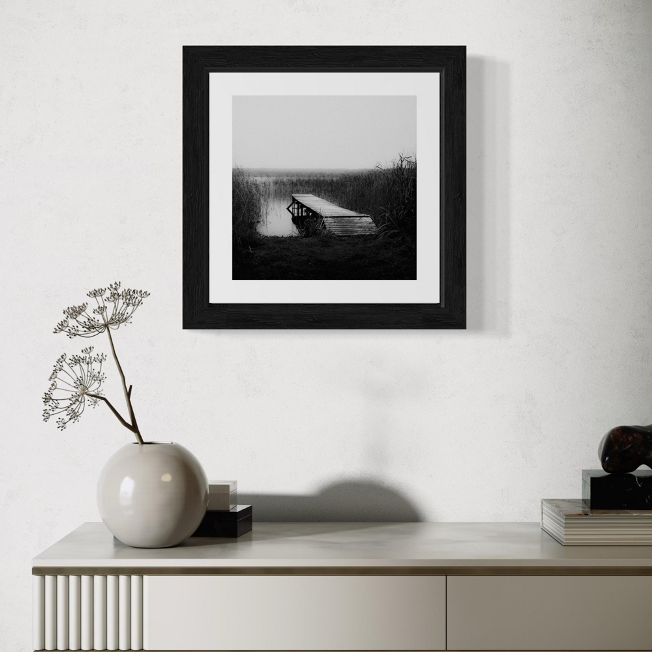 Punkt widokowy nr 4 – czarno-białe zdjęcie, Fine Art, edycja limitowana 30x30cm
