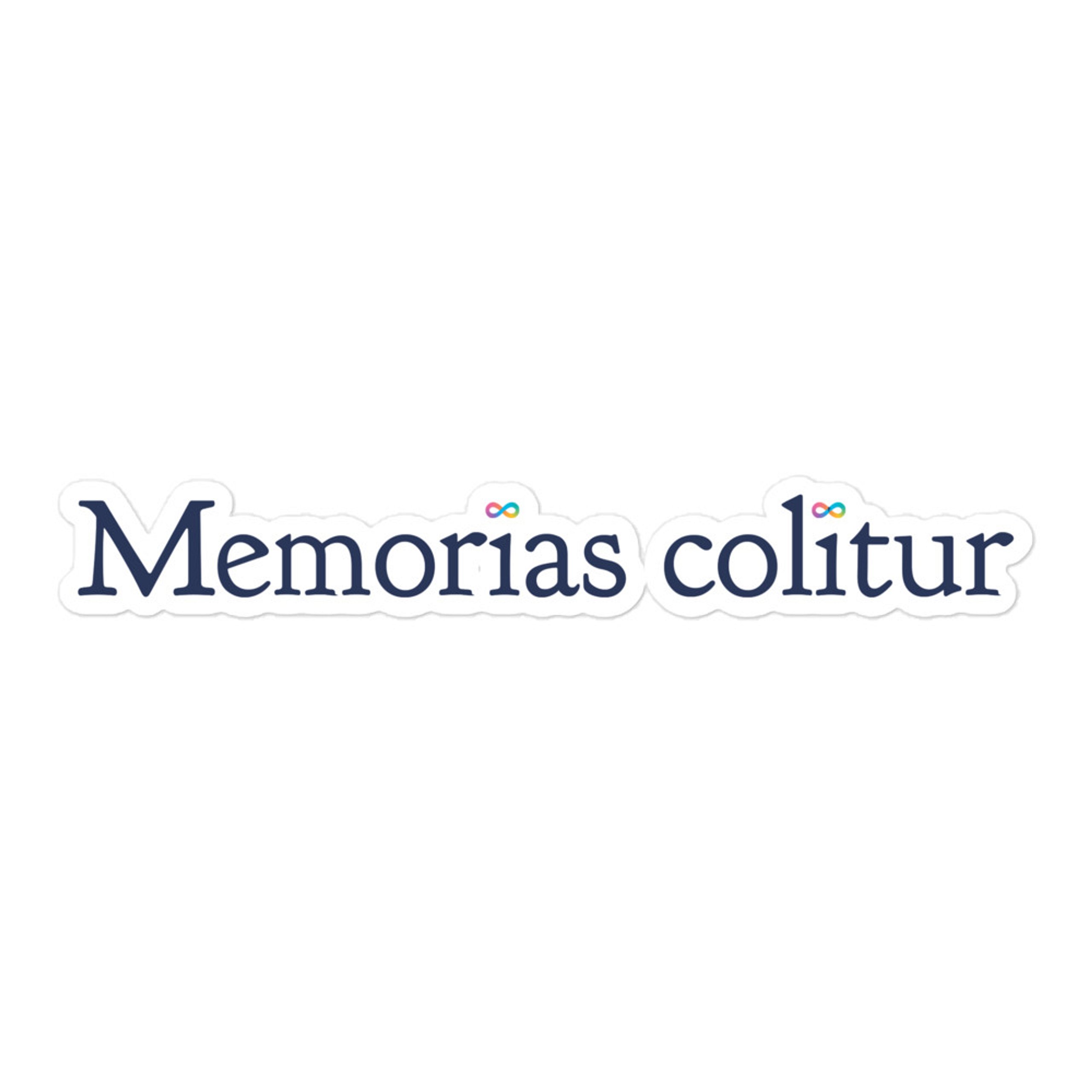 Memorias colitur Neurodiversity Pride Sticker