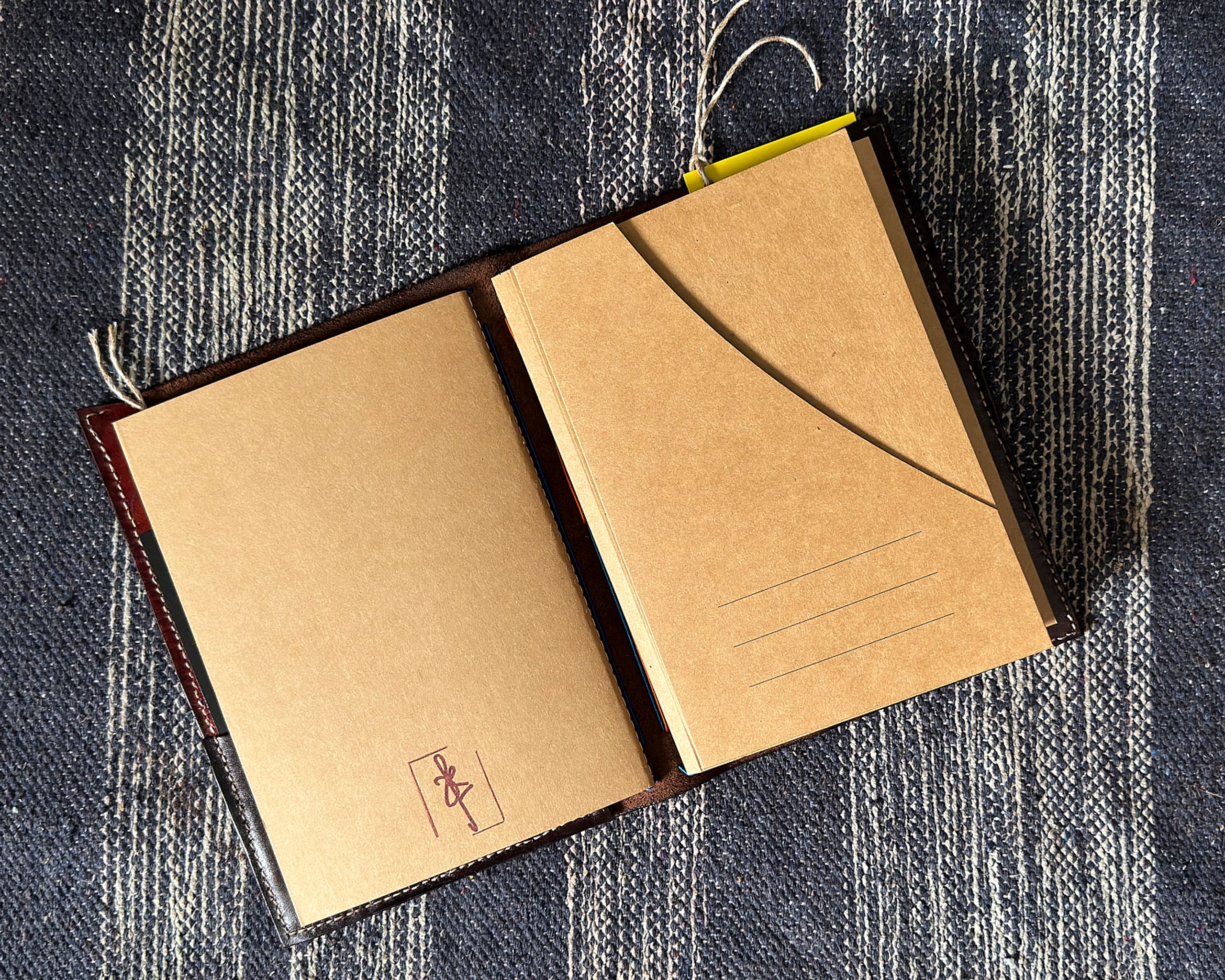 SKINS: Scriptura EDC Kraft Folder | Journal Insert