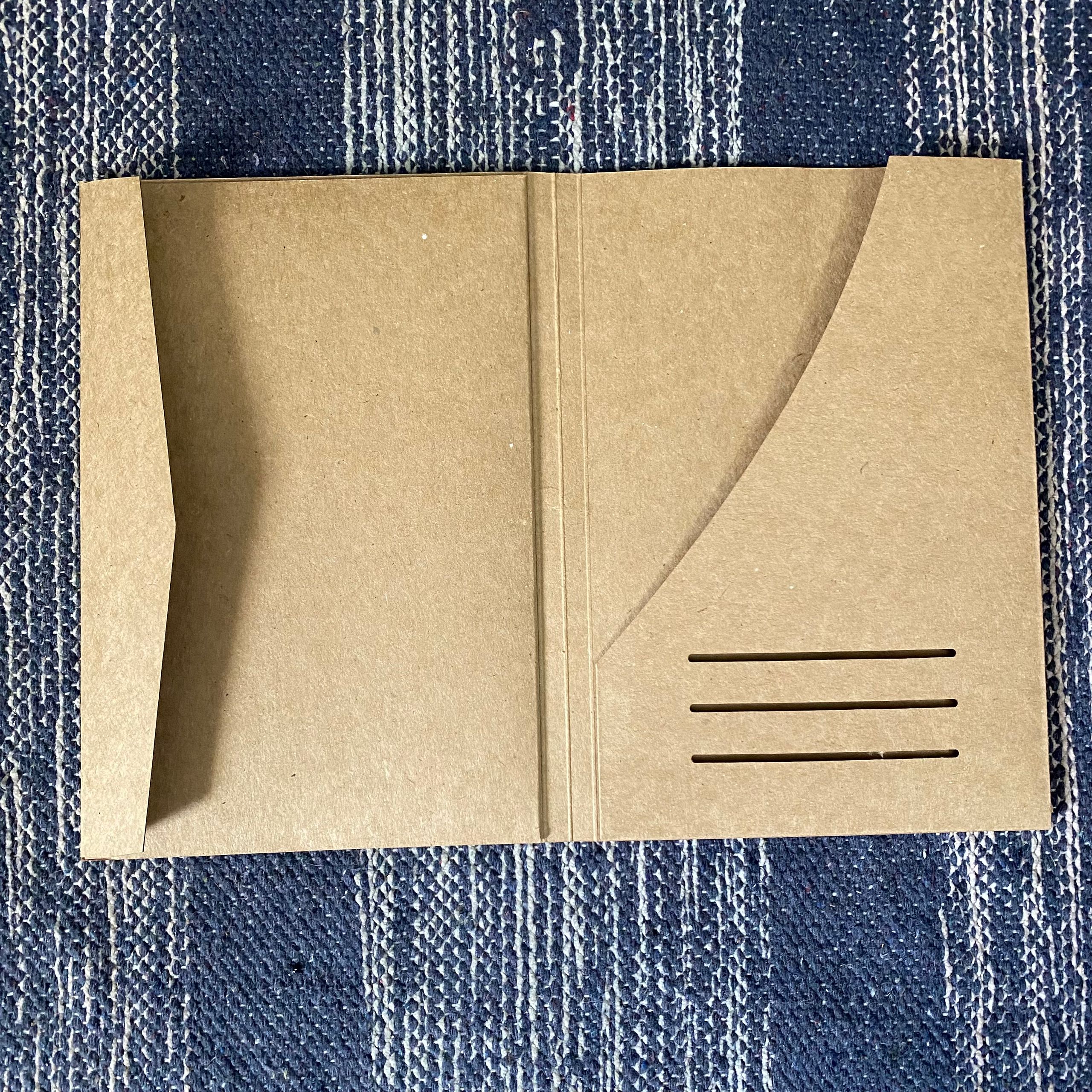 SKINS: Scriptura EDC Kraft Folder | Journal Insert