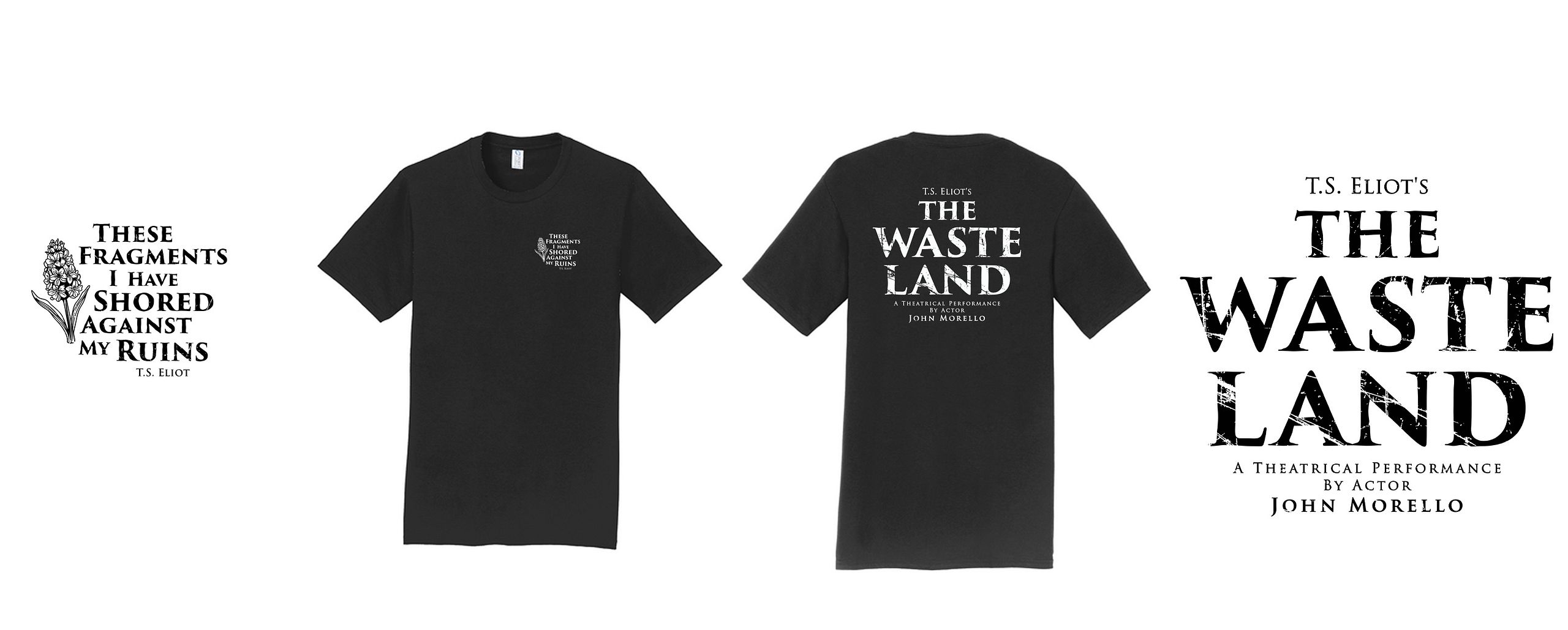The Waste Land Black T-Shirt